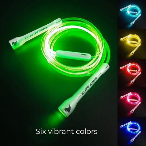 Light Show LED Jump Rope Jump Rope Elite Jumps