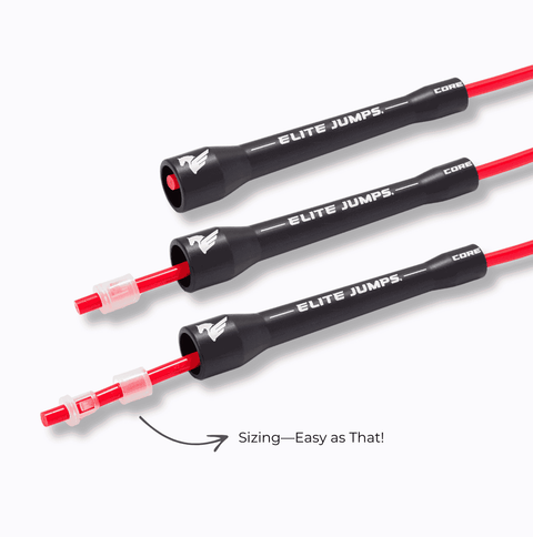 1% Better Today - 6mm PVC Jump Rope Jump Rope Elite Jumps