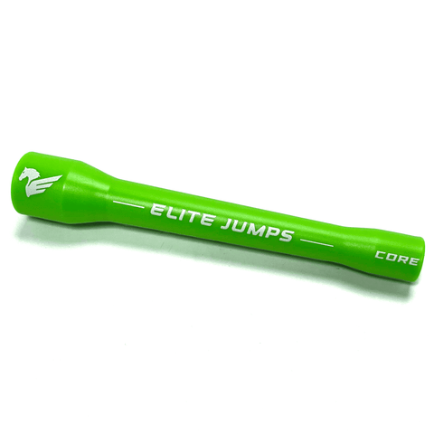 Core Jump Rope Handle (single) - 5" Long Accessory Elite Jumps Signal Green