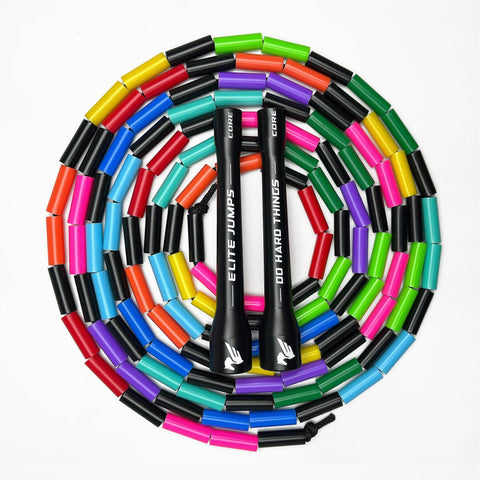 Rainbow Do Hard Things® - Core 1" Beaded Jump Rope