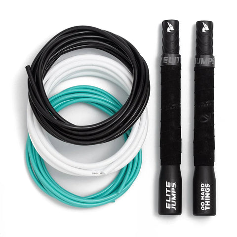 Do Hard Things® - 6mm PVC Jump Rope Jump Rope Elite Jumps 8" 3 Cord Bundle