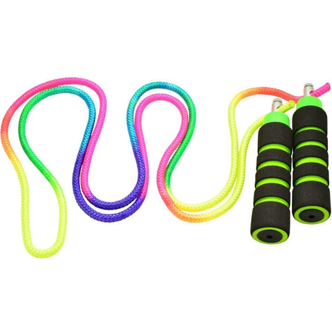 Rainbow Tie-Die Cloth Rope Jump Rope Elite Jumps