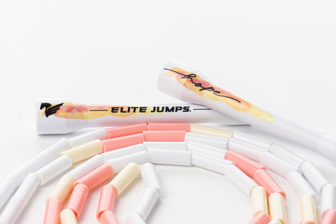 Hope Rope - Spring Sunset 1" Beaded Jump Rope Jump Rope Elite Jumps