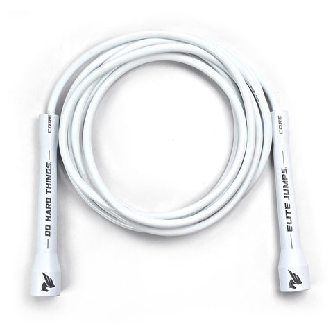 Do Hard Things® - 6mm PVC Jump Rope Jump Rope Elite Jumps 5" Whiteout