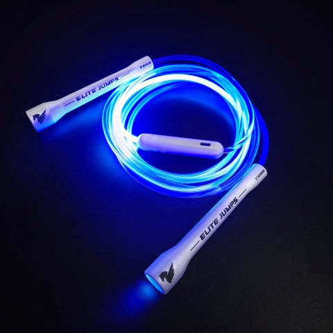 Light Show LED Double Dutch Jump Ropes - 12ft Jump Rope Elite Jumps