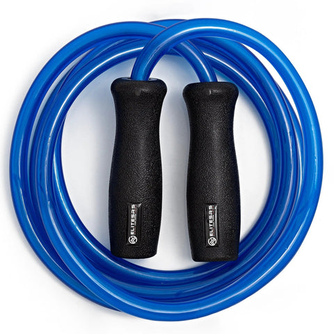 Muay Thai 2.0 - Slightly Used / Like New Jump Rope Elite Jumps 8ft - blue
