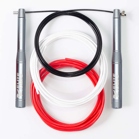 Sports Performance Jump Rope Jump Rope Elite Jumps Silver - clearance