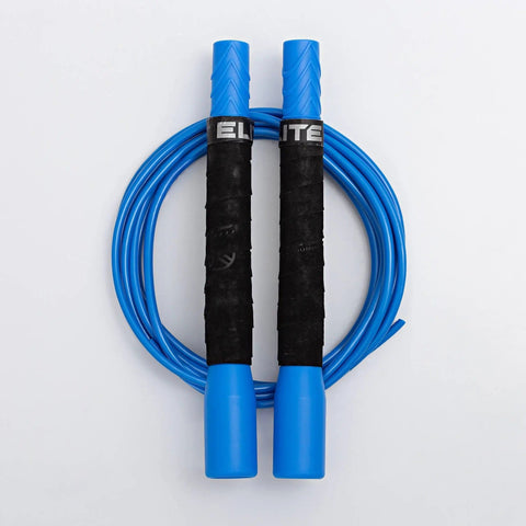 Freestyle Jump Rope - 4mm PVC with Long 8" Handle Jump Rope Elite Jumps Yes Blue