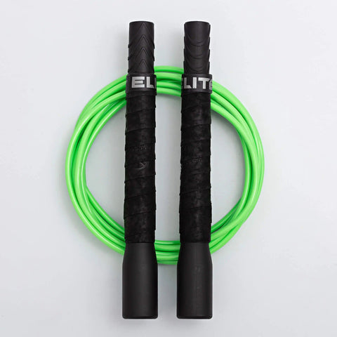 Freestyle Jump Rope - 4mm PVC with Long 8" Handle Jump Rope Elite Jumps Yes Neon Green
