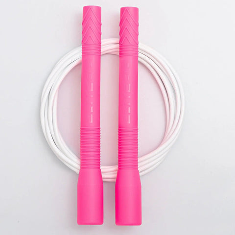 Freestyle Jump Rope - 4mm PVC with Long 8" Handle Jump Rope Elite Jumps No Pink
