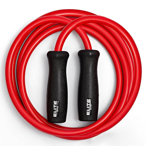 Muay Thai 2.0 - Slightly Used / Like New Jump Rope Elite Jumps 9ft - red