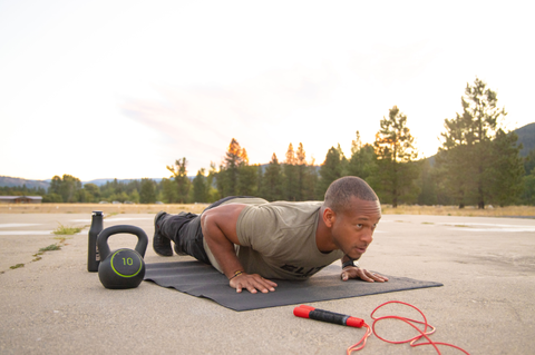 Jump and push up exercise hotsell