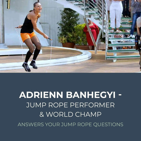 Adrienn Banhegyi - Jump Rope Performer & World Champ Answers Your Jump Rope Questions - Elite Jumps