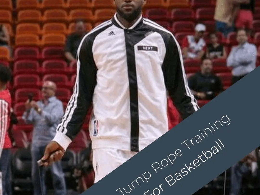 Improve your basketball footwork by using a jump rope to get reps and