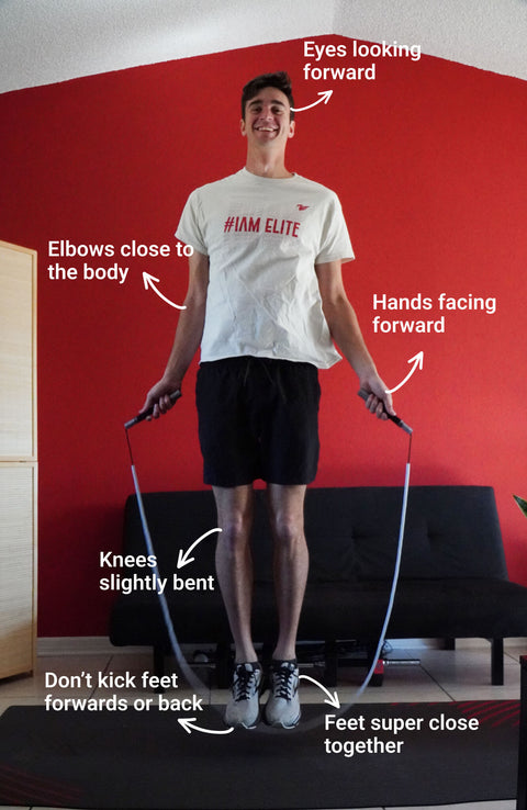 How do I jump rope with proper form?