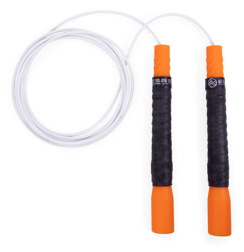 Fit Rope - Long 8" Handle Pro Freestyle Jump Rope Jump Rope Elite Jumps Yes Orange
