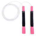 Fit Rope - Long 8" Handle Pro Freestyle Jump Rope Jump Rope Elite Jumps Yes Pink