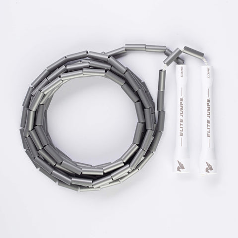 Core Beaded Jump Rope Jump Rope Elite Jumps Silver