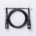 Boxer Training Jump Rope - 5mm PVC Jump Rope Elite Jumps Black