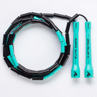 1% Better Today - 1" Beaded Jump Rope - Turquoise