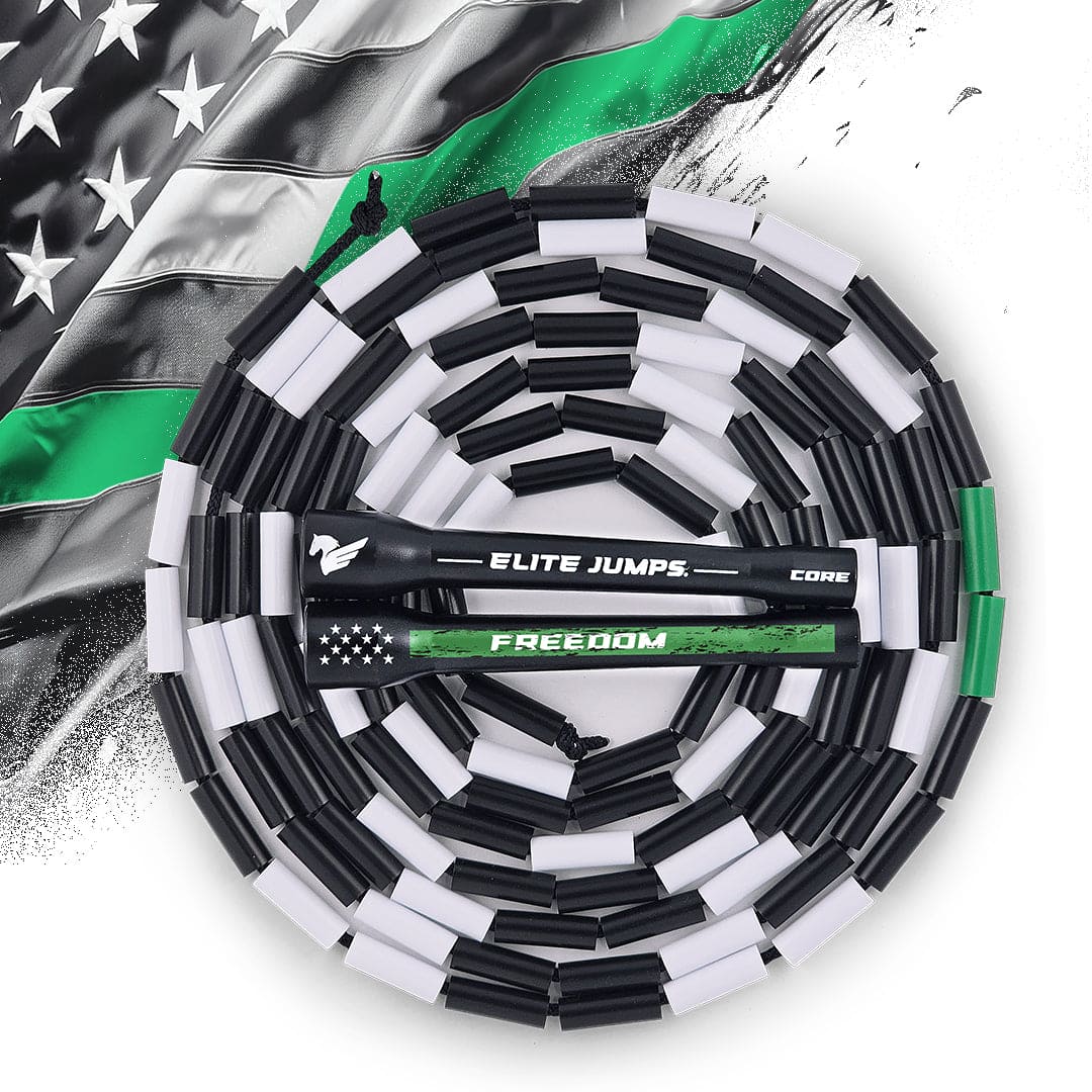 FREEDOM USA Flag Beaded Jump Rope | Elite Jumps