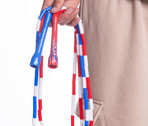 FREEDOM - USA Flag Beaded Jump Rope