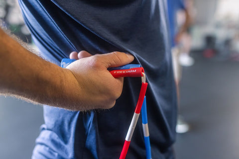 FREEDOM - USA Flag Beaded Jump Rope