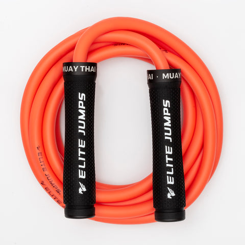Elite SRS, Muay Thai 2.0 Weighted Jump Rope - Designed for High-Intensity  Training, Muay Thai, & MMA Workouts - Heavy 1.5lb PVC Jump Ropes for Fitness