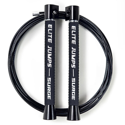 Surge® 4.0 - Speed Jump Rope Jump Rope Elite Jumps Black