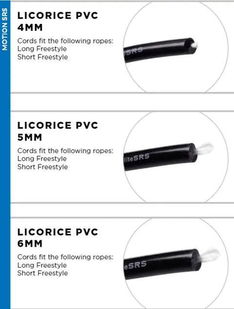 Dope Ropes Long Handle PVC Jump Rope (5mm and 4mm PVC) – Dope