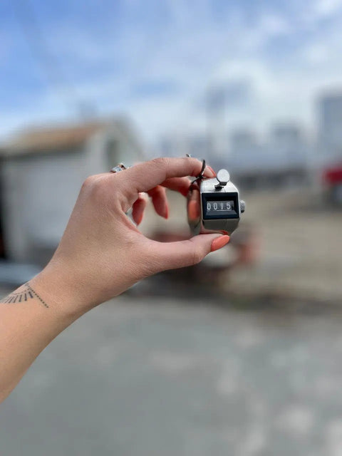 Stainless Steel Hand Clicker Counter - Elite Jumps